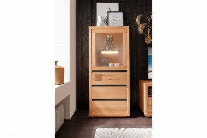 WZ-0159 von GK Möbelvertrieb - Highboard IV aus Kernbuche