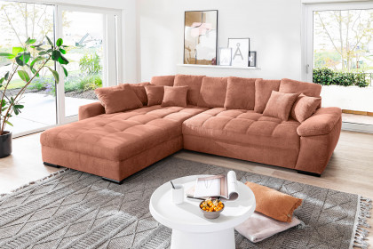 Richmond-LE25 von Nova Via - Ecksofa links ginger