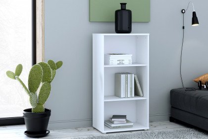 Tempra 2 von Forte - Regal T2KR50-120 circa 54 cm breit weiß