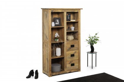 Rustique aus der Kollektion Letz - Regal Mangoholz rustikal