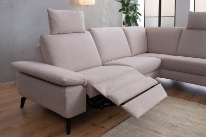 Arik von ADA Mindful Living - Eckgarnitur rechts platinium-grey