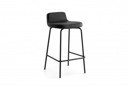 Riley von connubia by calligaris - Barstuhl in Schwarz