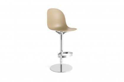 Academy von connubia by calligaris - Barhocker mit verchromtem Metallgestell