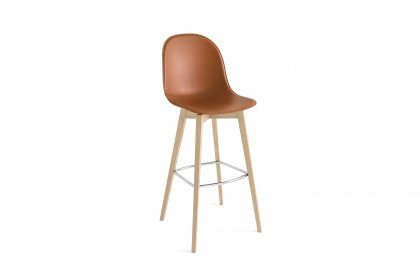 Academy von connubia by calligaris - Tresenstuhl in Cognac