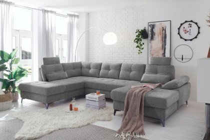 Ancona von ED-Lifestyle - Wohnlandschaft links grey