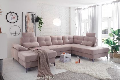Ancona von ED-Lifestyle - Sofalandschaft rechts flamingo