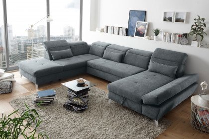 Cosima von ED-Lifestyle - Sofalandschaft links anthrazit