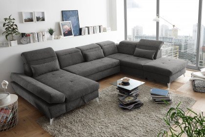 Cosima von ED-Lifestyle - Wohnlandschaft rechts stone