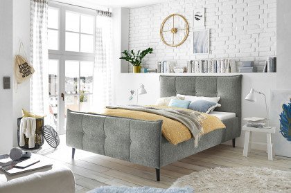Yaron E von ED-Lifestyle - Polsterbett 140 grey