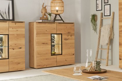 Nandur 1063 von Decker - Highboard Asteiche natur