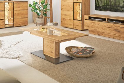 Nandur 1063 von Decker - Couchtisch Asteiche natur/ Schiefer