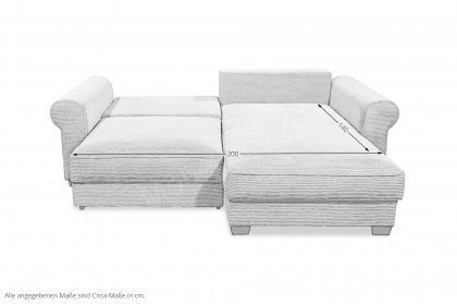 Angelina von ED-Lifestyle - Eckgarnitur rechts dove