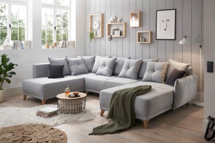 Pamplona von ED-Lifestyle - Sofalandschaft links silver