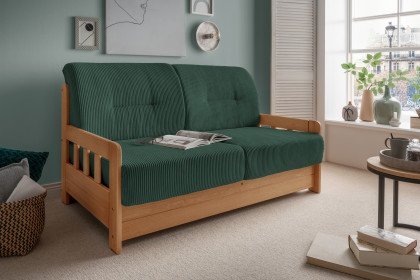 Camino von Benformato - Schlafsofa moosgrün 150 x 196