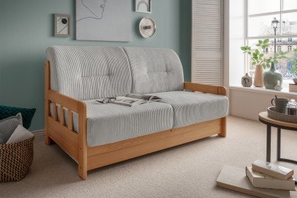 Camino von Benformato - Schlafsofa silber 150 x 196