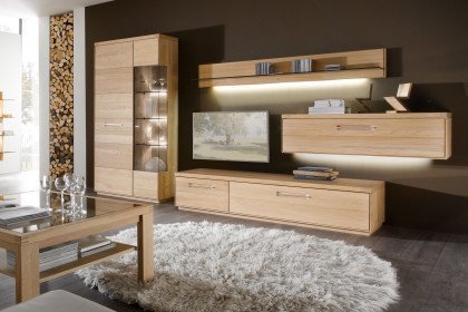 Venta Plus von Decker - Wohnwand 17210 Eiche bianco geölt