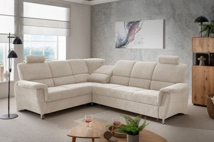 Pisa von Benformato - Polsterecke Variante links beige