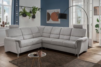Pisa von Benformato - Sofa Ausführung links hellgrau