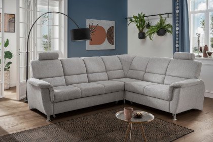 Pisa von Benformato - Sofa Ausführung rechts hellgrau