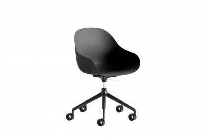 Academy von connubia by calligaris - Home-Office-Stuhl schwarz