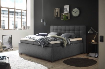 Artos-Dream 6 von ED-Lifestyle - Polsterbett 180 graphite