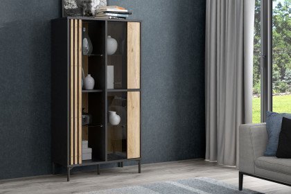 Joakimis von Forte - Vitrine Mauvella Oak/ Black
