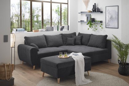 Calanda von ED-Lifestyle - Eckgarnitur rechts anthrazit