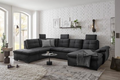 Alija von ED-Lifestyle - Sofalandschaft links black