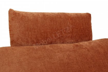 Kiano von GUTMANN - Sofa mit Anstellhocker links bronze