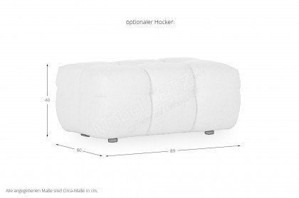 Core von GUTMANN - Wohnlandschaft links weiß