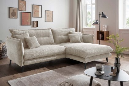 Lazio von Benformato - Ecksofa rechts beige