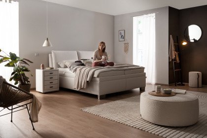 Home Comfort von ADA Mindful Living - Polsterbett HC08 creme