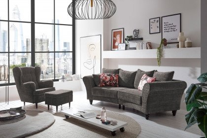 Corinna von ED-Lifestyle - XXL-Sofa ash