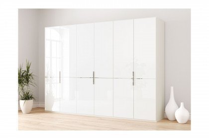 MR Imola von Musterring - Kleiderschrank 300 Weißglas