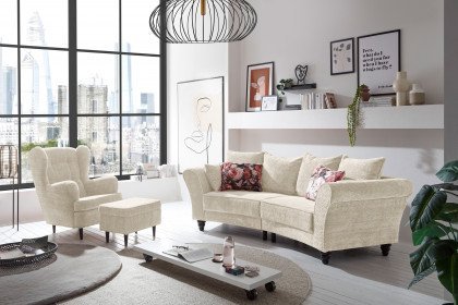 Corinna von ED-Lifestyle - Einzelsofa ivory