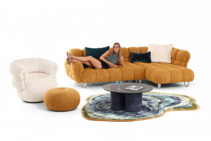 Balaao von Bretz - Ecksofa Ausführung rechts caramel