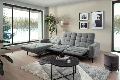 Almere von ADA Mindful Living - Eckgarnitur links blue-grey