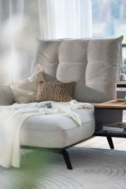 Caltha von ADA Mindful Living - Ecksofa links oyster-white