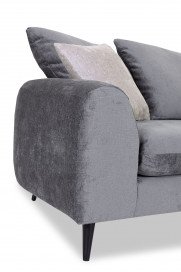 Aneo von GUTMANN - Polstersofa rechts grau