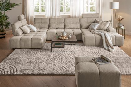 MR Marlo von Musterring - Wohnlandschaft Variante links sand