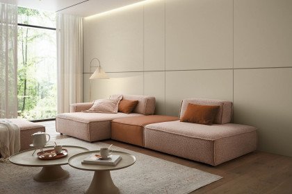 Felisso Grande von Candy - Ecksofa Ausführung links rusty-brandy