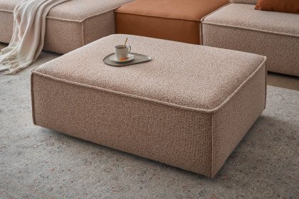 Felisso Grande von Candy - Ecksofa Ausführung links rusty-brandy