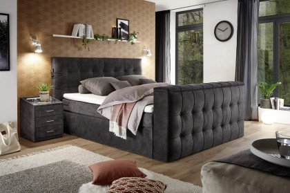 Richmond-Dream von set one by Musterring - Boxspringbett 180 mit TV-Halterung