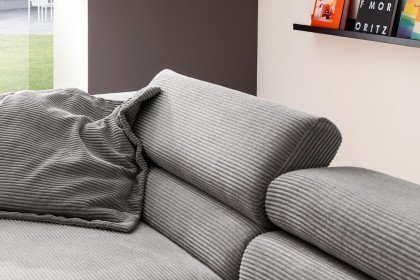 Spring-LE24 von Candy - Eckcouch Ausführung links grey