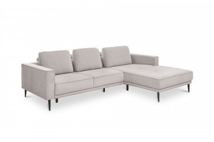 Sunfort von set one by Musterring - Ecksofa Variante rechts silver