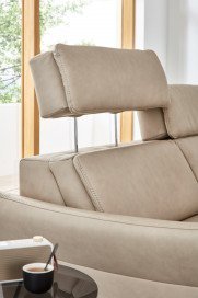 MR 280 von Musterring - Polsterecke rechts pearl