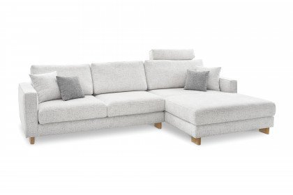 Genoa von Primavera Furniture - Polsterecke rechts silver