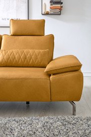 MR 270 von Musterring - Polsterecke links kurkuma