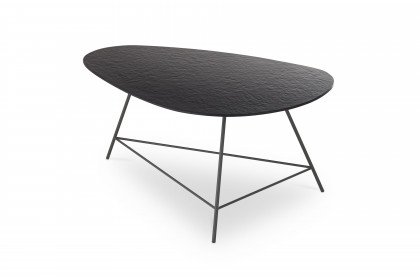 Nara von Musterring - Couchtisch solid sirius/ Metall anthrazit