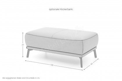 MR 310 von Musterring - Polster-Duo rusty